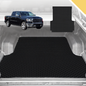 Outback GT 6D Pro Ute Tub Mat for RAM 1500 Express (DT) 2019-Current without rambox 6ft 4in bed length - Black