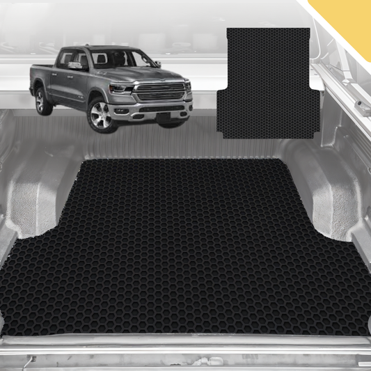 Outback GT 6D Pro Ute Tub Mat for RAM 1500 Laramie (DT) 2019-Current without rambox 5ft 7in bed length - Black