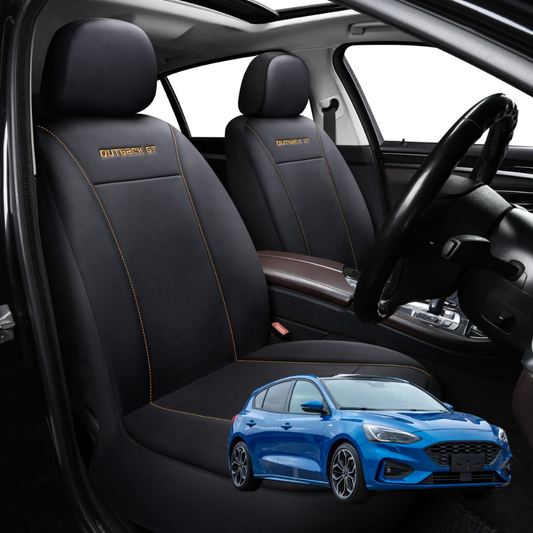 Car Seat Cover for Ford Focus 2019 - Current SA - Black-Front Only