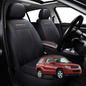 Car Seat Cover for Suzuki Grand Vitara 2005 - 2015 (3-Door) - Black-Front Only