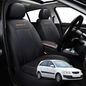 Car Seat Cover for Kia Rio 2005 - 2011 (JB) - Black-Front Only