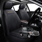 Car Seat Cover for Toyota LandCruiser 79 Series Double Cab 2012 - Current  - Black-Front Only