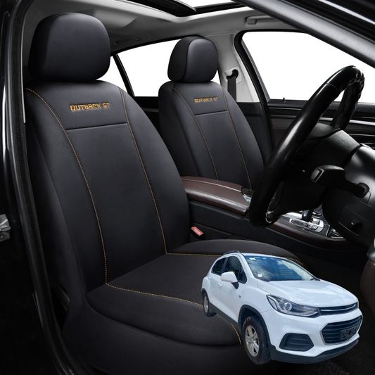 Car Seat Cover for Holden Trax 2013 - 2020 TJ - Black-Front Only