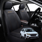 Car Seat Cover for Suzuki S-Cross 2022 - Current  - Black-Front Only
