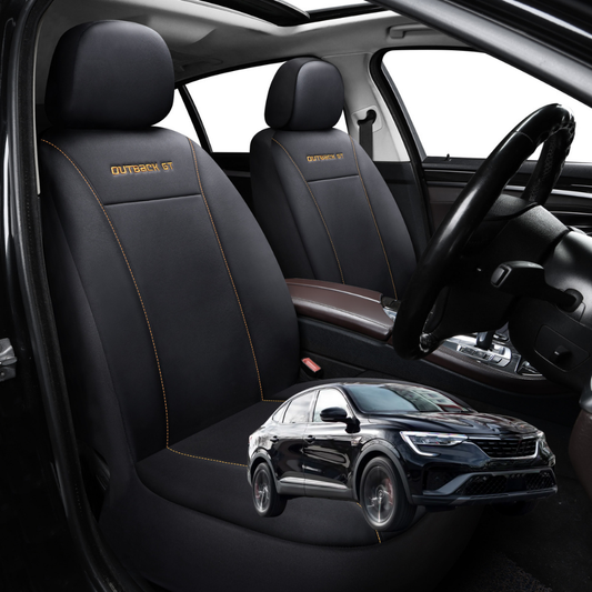 Car Seat Cover for Renault Arkana 2021 - Current  - Black-Front Only