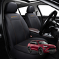 Car Seat Cover for GWM Haval H6 2020 - Current (SUV) - Black-Front Only