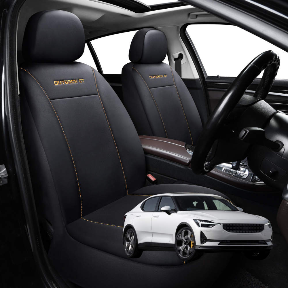 Car Seat Cover for Polestar 2 2020 - Current  - Black-Front Only