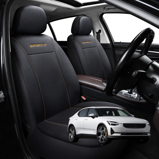 Car Seat Cover for Polestar 2 2020 - Current  - Black-Front Only
