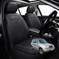 Car Seat Cover for Suzuki Vitara 1998 - 2005 (FT/GT) - Black-Front Only