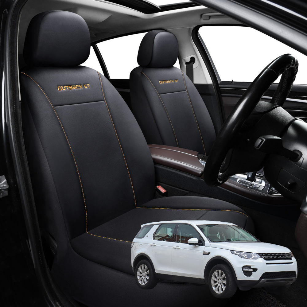 Car Seat Cover for Land Rover Discovery 2017 - Current (D5) - Black-Front Only