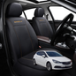 Car Seat Cover for Holden Astra 2016 - 2020 (BL BK) - Black-Front Only