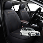Car Seat Cover for BMW 1 Series 5-Door Hatch 2011 - 2019 (F20) - Black-Front Only