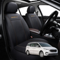 Car Seat Cover for Kia Carnival 2015 - 2020 (YP) - Black-Front Only
