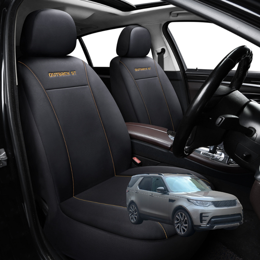 Car Seat Cover for Land Rover Discovery 2009 - 2017 (D4) - Black-Front Only