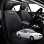 Car Seat Cover for Toyota Camry 2002 - 2006 (XV30) - Black-Front Only