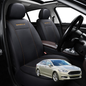 Car Seat Cover for Ford Mondeo 2015 - 2019 (MD/MK5) - Black-Front Only