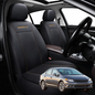 Car Seat Cover for Honda Civic 2012 - 2016 (Sedan, 9th Gen) - Black-Front Only