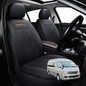 Car Seat Cover for Toyota Hiace Van 2005 - 2018 (Crew) - Black-Front Only