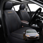 Car Seat Cover for Renault Megane 2008 - 2016 R.S. - Black-Front Only