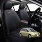 Car Seat Cover for Nissan Tiida 2006 - 2013 C11 - Black-Front Only