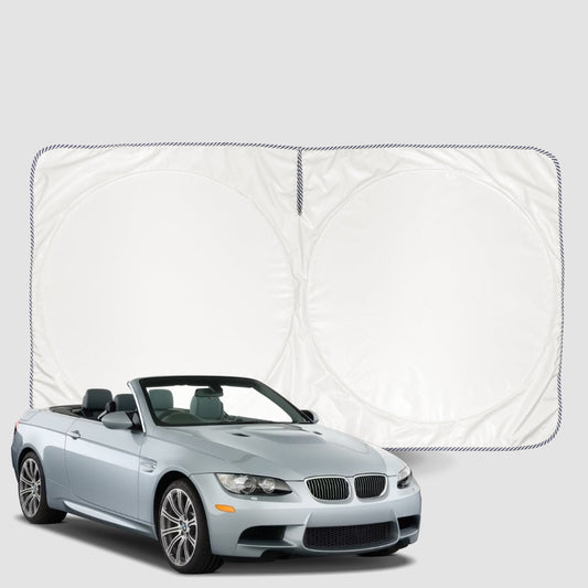 Windscreen Sun Shade for BMW 3 Series Coupe/Convertible (E92 E93)2005-2013 Universal Fit Window Visor UV Block