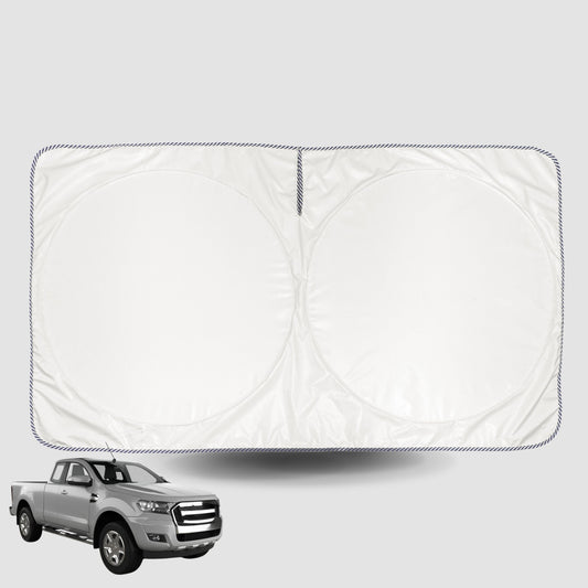 Windscreen Sun Shade for Ford Ranger (PX Dual Cab Ute)2012-2015 Universal Fit Window Visor UV Block