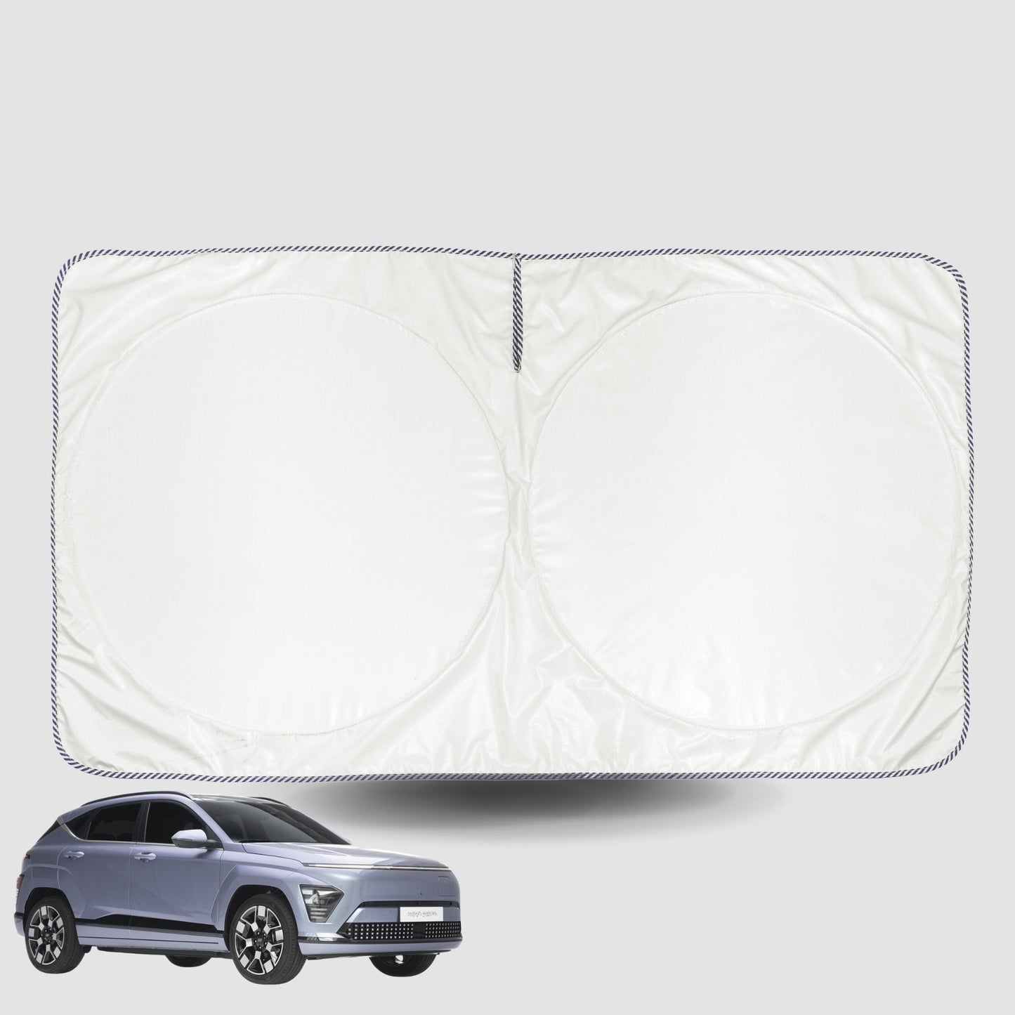 Windscreen Sun Shade for Hyundai Kona (OS) 2017-2023 Universal Fit Window Visor UV Block