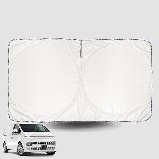 Windscreen Sun Shade for Hyundai® Staria 2021-Current Universal Fit Window Visor UV Block XL