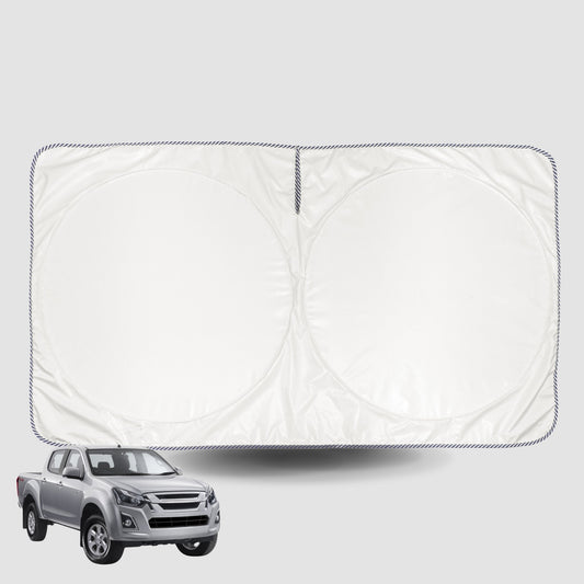 Windscreen Sun Shade for Isuzu® D-Max Crew Cab 2020-Current Universal Fit Window Visor UV Block