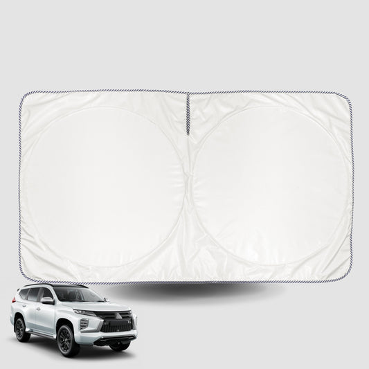 Windscreen Sun Shade for Mitsubishi® Pajero Sport 2015-Current Universal Fit Window Visor UV Block