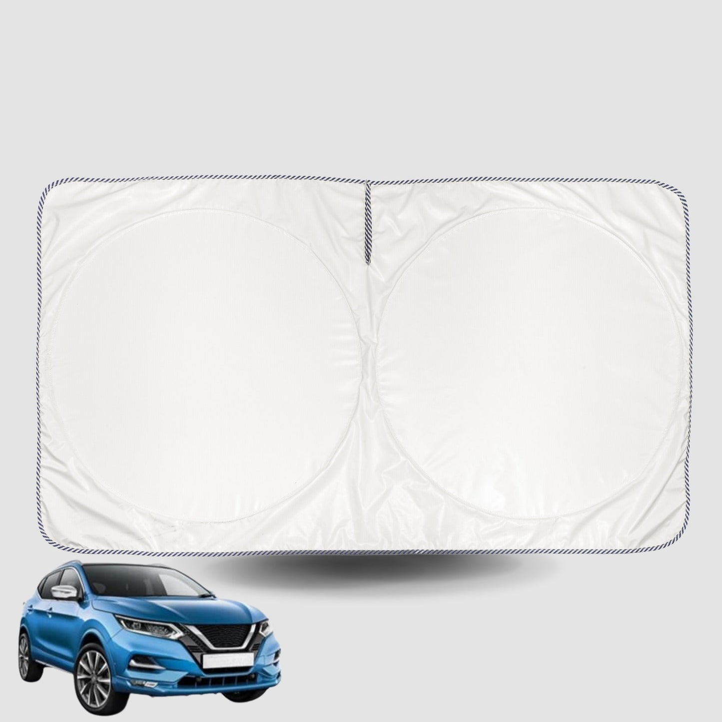 Windscreen Sun Shade for Nissan QASHQAI (J11)2014-2021 Universal Fit Window Visor UV Block