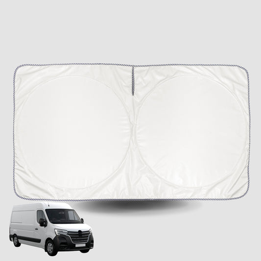 Windscreen Sun Shade for Renault® Master Van 2010-Current Universal Fit Window Visor UV Block XL
