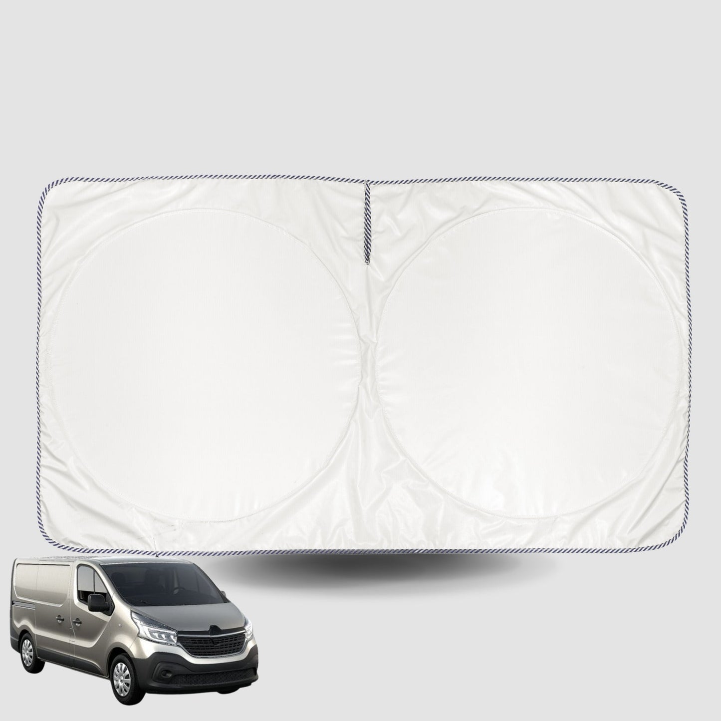 Windscreen Sun Shade for Renault® Trafic 2014-Current Universal Fit Window Visor UV Block