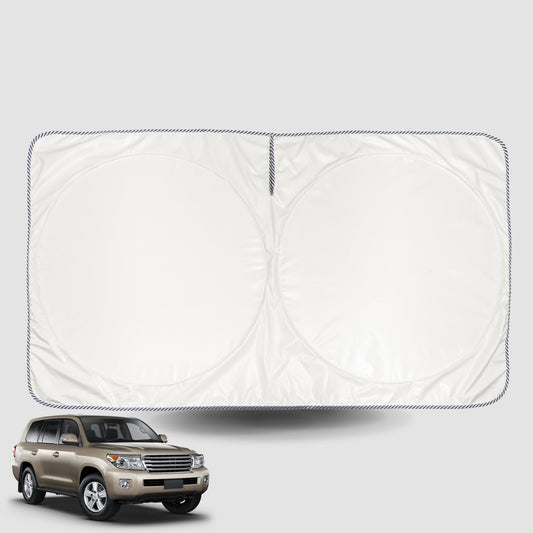 Windscreen Sun Shade for Toyota LandCruiser 200 (Sahara)2012-2021 Universal Fit Window Visor UV Block