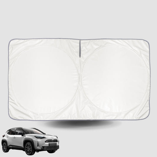 Windscreen Sun Shade for Toyota Yaris 2020-Current Universal Fit Window Visor UV Block