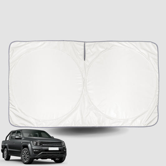Windscreen Sun Shade for VolksWagen® Amarok Dual Cab 2010-2022 Universal Fit Window Visor UV Block
