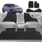 6D Diamond Car Floor Mats for All-new BYD Dolphin 2023-Current 5Door Hatchback-Full Set-Black-Outback GT