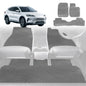 6D Diamond Car Floor Mats for All-new BYD Seal 2024-Current Sedan-Full Set-Grey-Outback GT