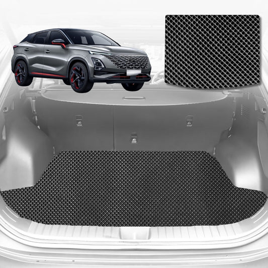 6D Diamond Car Boot Mat for All-new Chery OMODA 5 2023-Current-Cargo Mat-Black-Outback GT