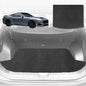 6D Diamond Car Boot Mat for Ford Mustang (S550)2015-2024 (with right ear) | Heavy Duty Carpet Liner