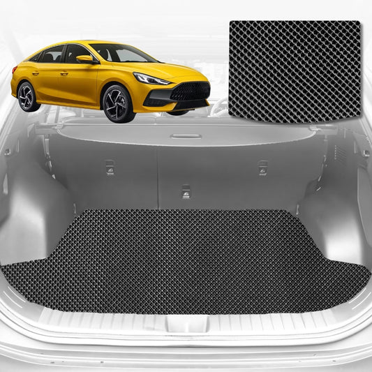 6D Diamond Car Boot Mat for All-new MG 5 2023-Current-Cargo Mat-Black-Outback GT