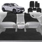 6D Diamond Car Floor Mats for All-new Mercedes-Benz GLC (X254)2023-Current-Full Set-Black-Outback GT