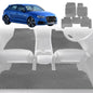 6D Diamond Car Floor Mats for Audi A3 S3 RS3 8V2013-2021-Full Set-Grey-Outback GT