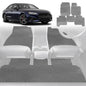 6D Diamond Car Floor Mats for Audi A4 S4 RS4 2016-Current-Full Set-Grey-Outback GT