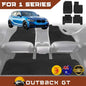 6D Diamond Car Floor Mats for BMW 1 Series 5-Door Hatch (F20)2011-2019 Full Set | Heavy Duty Carpet Liner