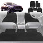 6D Diamond Car Floor Mats for BMW 2 Series Coupe (G42)2022-Current-Full Set-Black-Outback GT