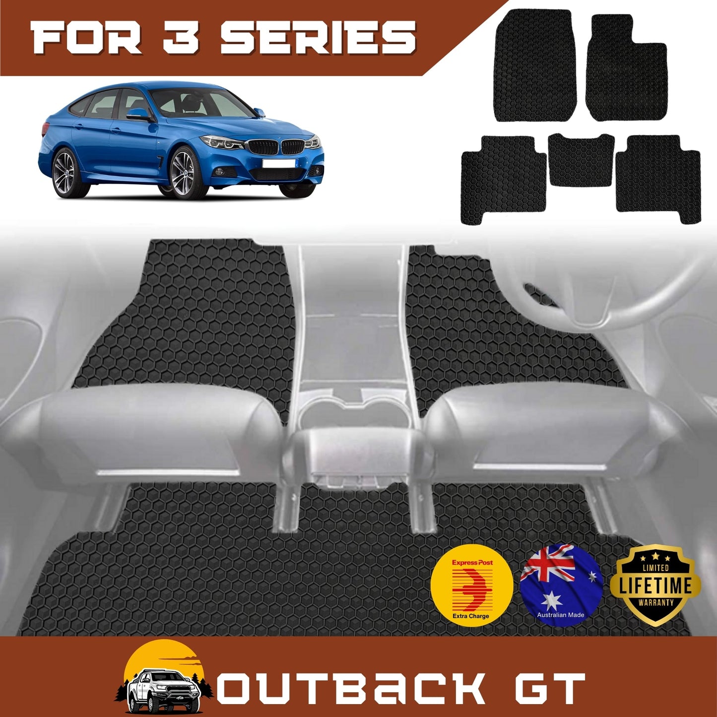 for BMW 3 Series 2011-2018