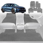 6D Diamond Car Floor Mats for BMW 3 Series (G20 G21)2018-Current-Full Set-Grey-Outback GT