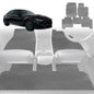 6D Diamond Car Floor Mats for BMW M3 (F80)2014-2019-Full Set-Grey-Outback GT