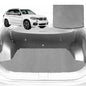 6D Diamond Car Boot Mat for BMW X5 (F15 F85)2013-2018-(3rd Row folded/5 seater)-Cargo Mat-Grey-Outback GT